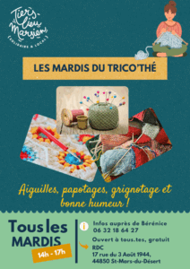 Lire la suite à propos de l’article LES MARDIS DU TRICO’THÉ