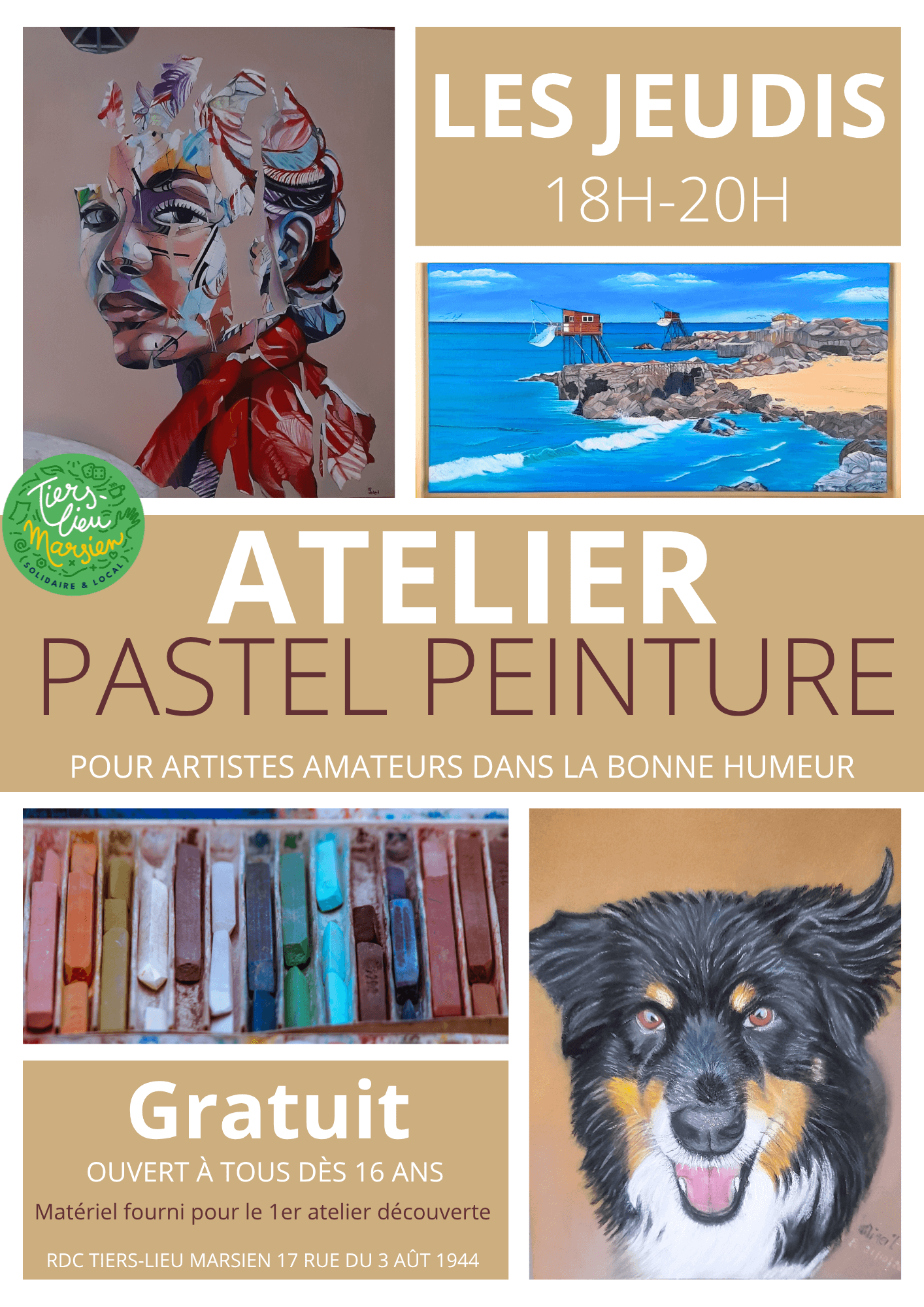 Affiche pastels